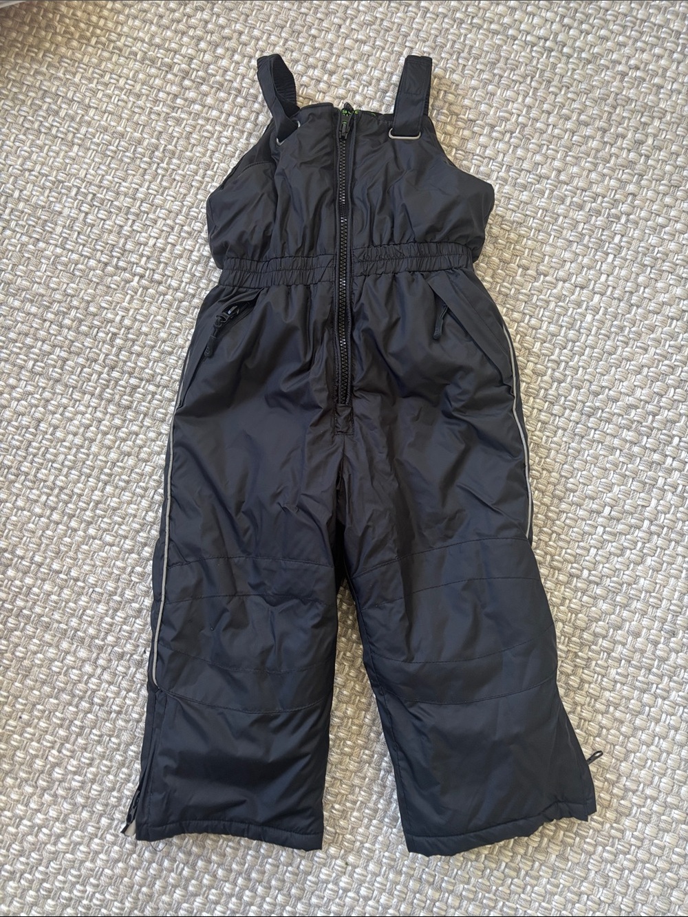 Mayoral Black Kids Snow Overalls
